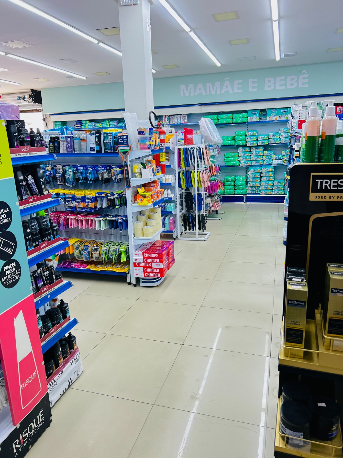 Seção Mamãe e Bebê