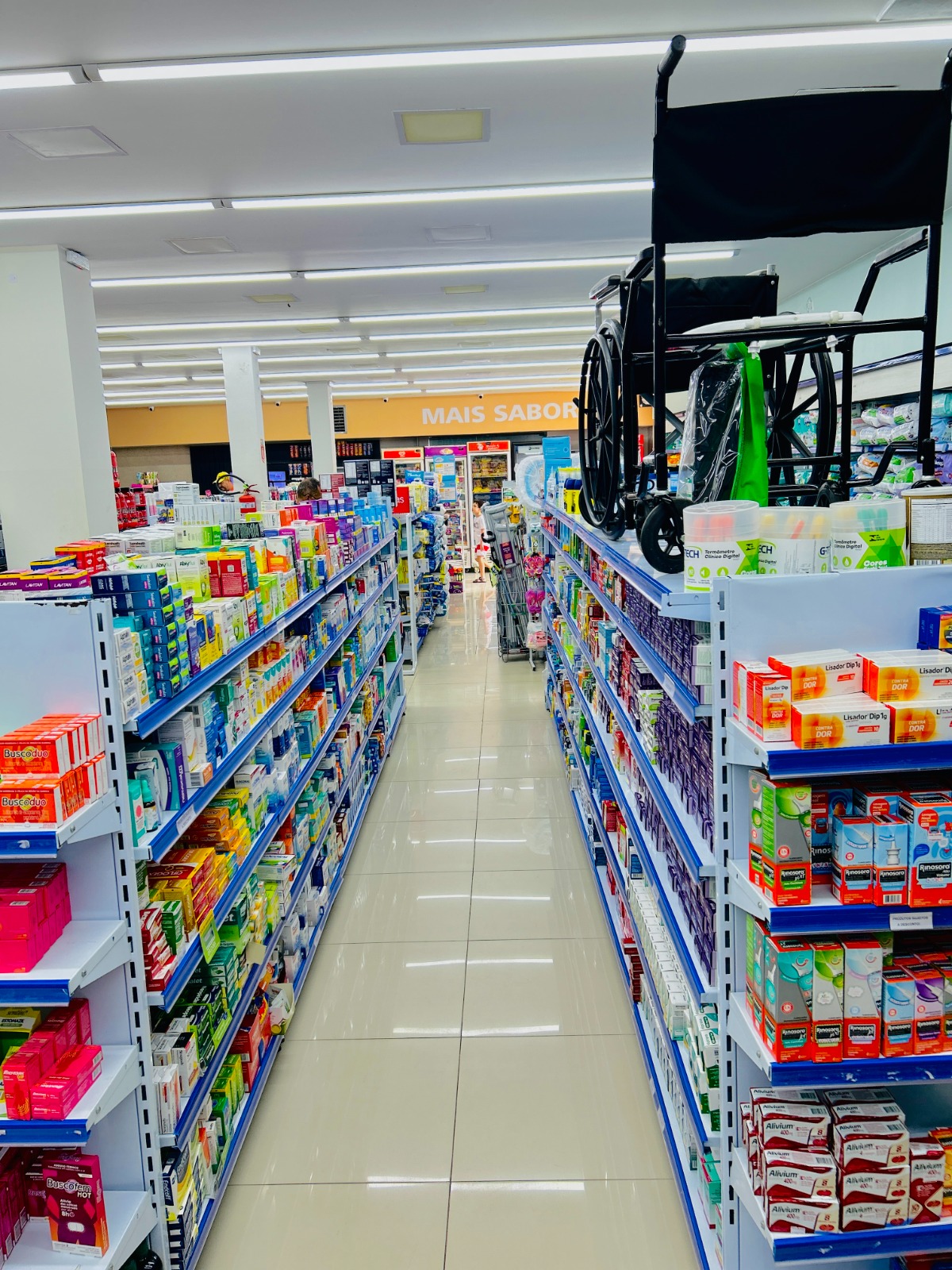 Corredor de medicamentos